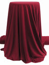 Red Currant Polyester/Lycra Shiny FTY Knit 56W