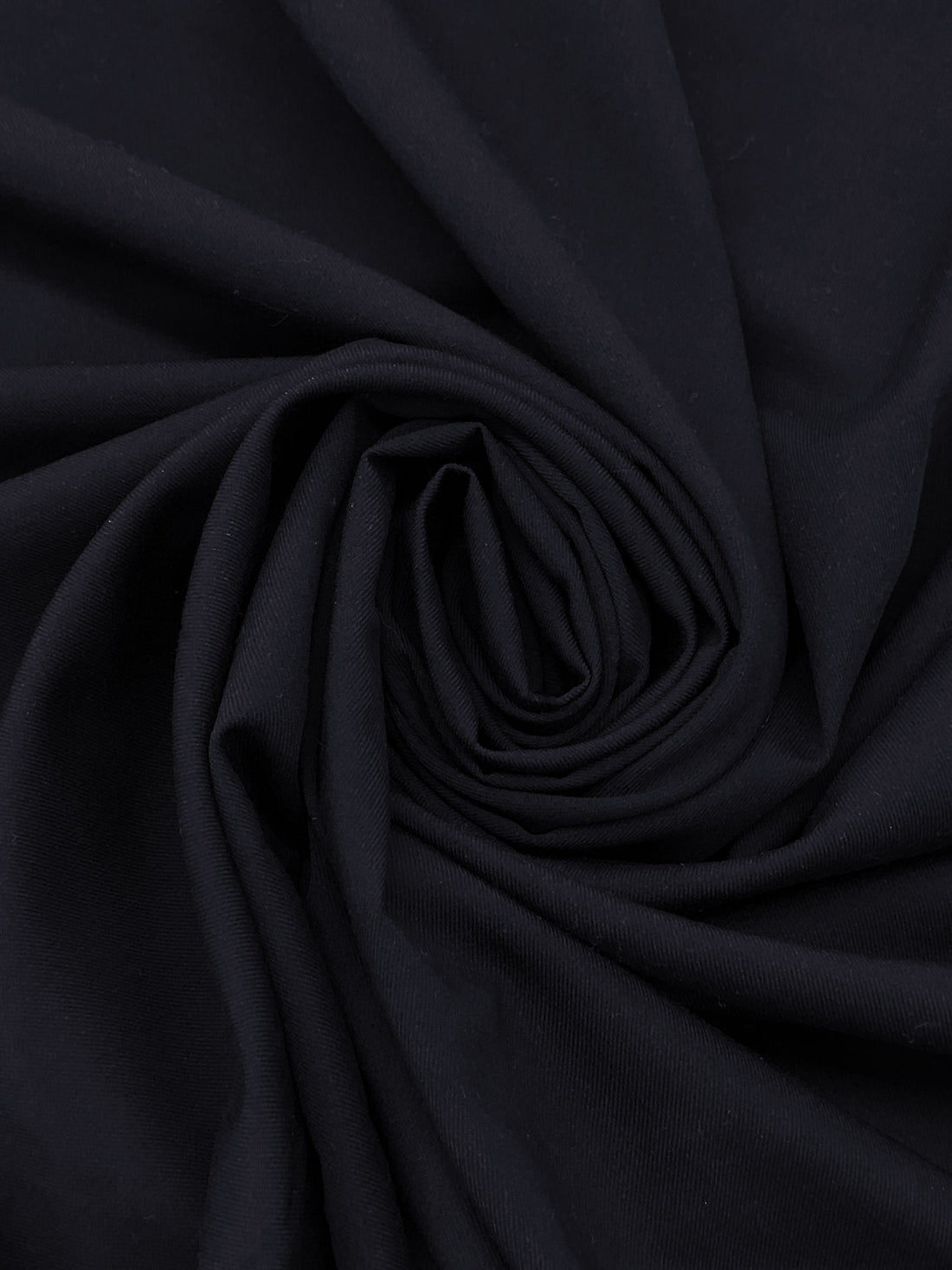 Twilight Navy Wool/Polyester Twill Suiting - NY Designer - 60W