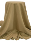 Dark Tan 100% Wool Basketweave Suiting 58W