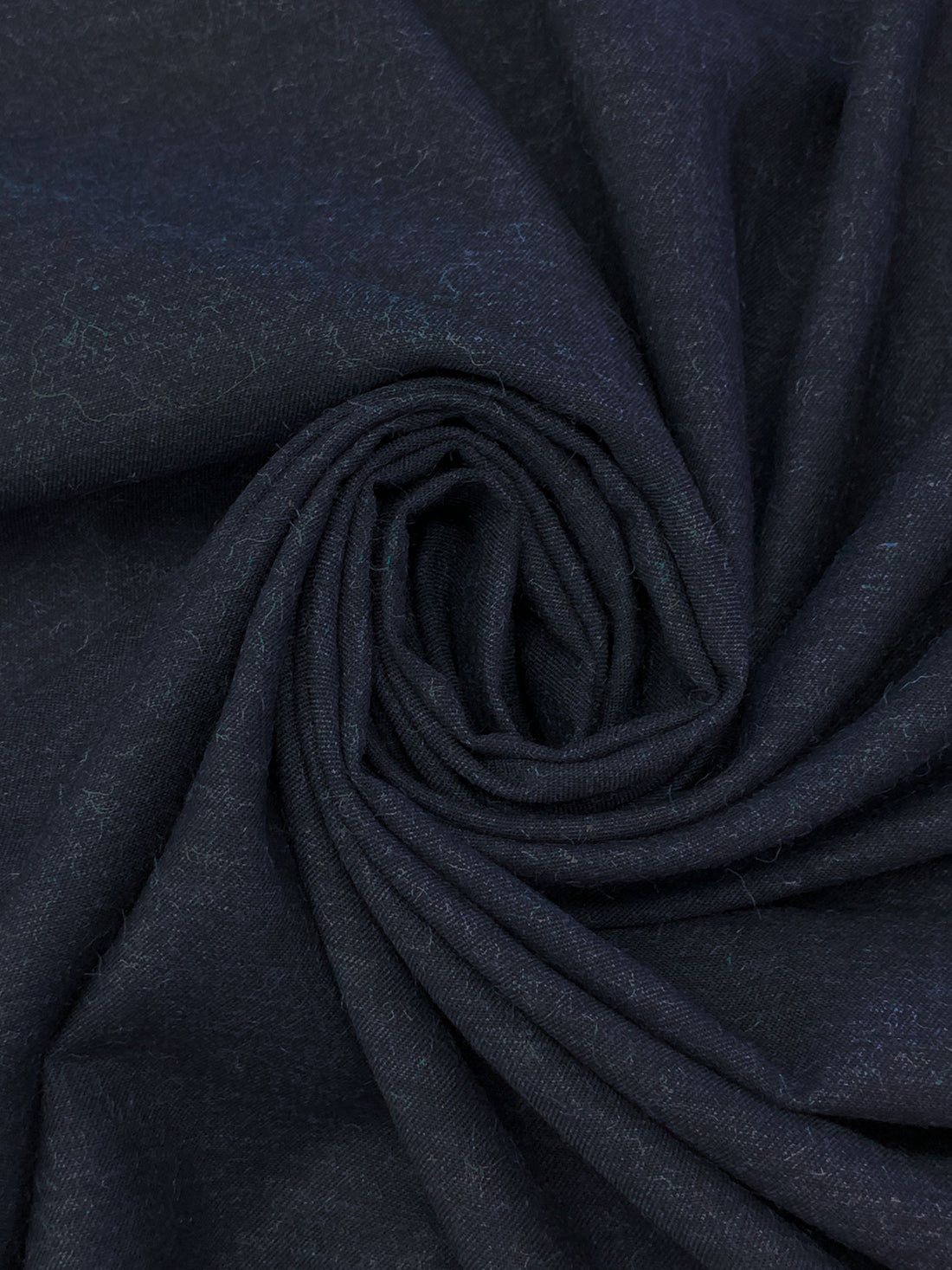 Dark Lapis Blue Rayon/Wool Suiting 58W