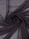 Prune 100% Polyester Thick Mesh Knit 62W