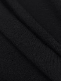 Muted Cool Black Modal/Lycra Jersey Knit 60W