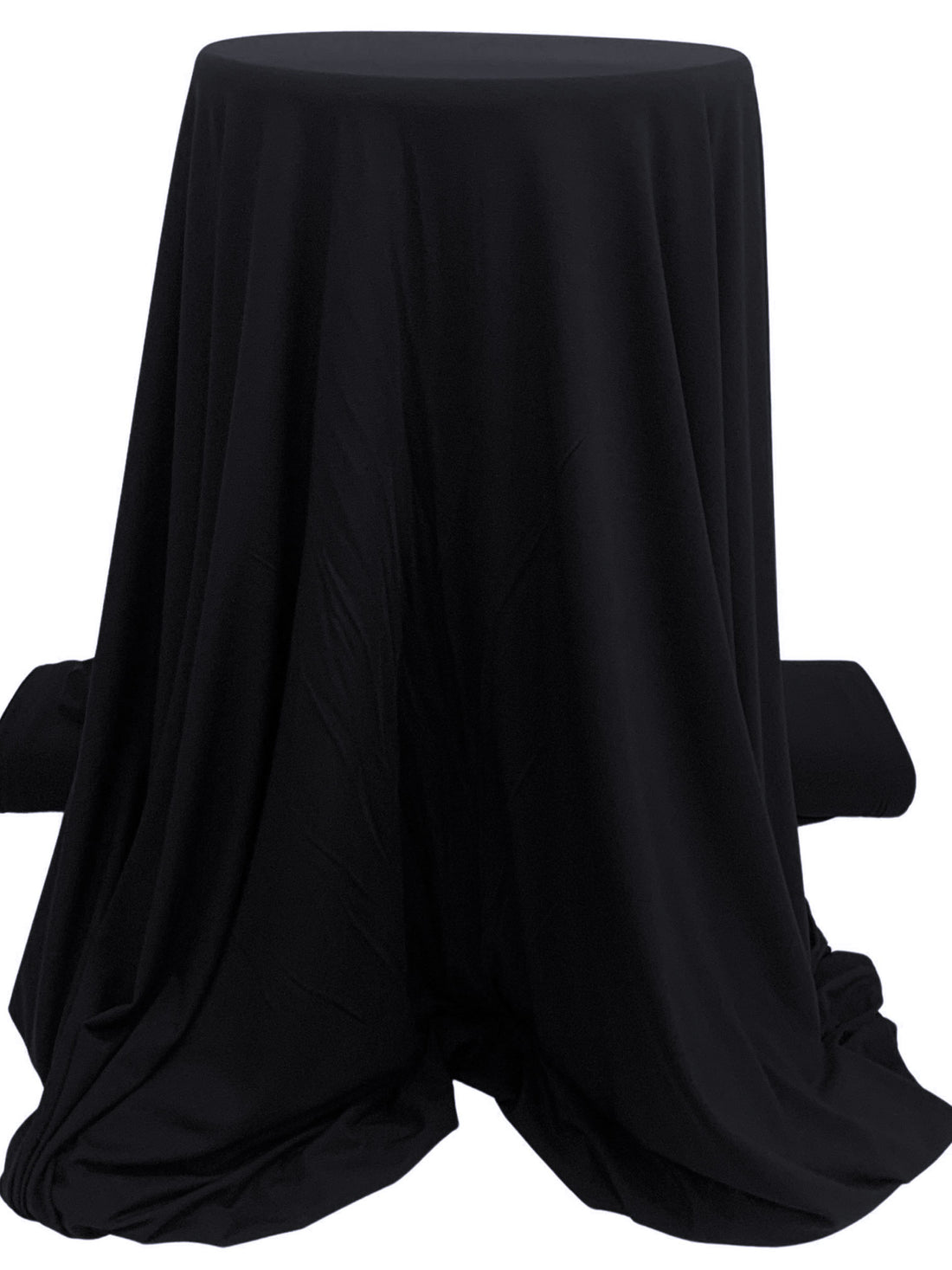 Muted Cool Black Modal/Lycra Jersey Knit 60W