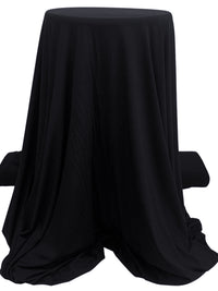 Muted Cool Black Modal/Lycra Jersey Knit 60W