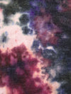 Lotion Pink/Berry/Dark Purple/Multi Polyester/Lycra Tie-Dye Print Brushed Sweater Knit 58W
