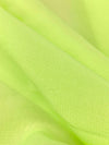 Bright French Lime 100% Polyester Chiffon 60W