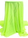 Bright French Lime 100% Polyester Chiffon 60W