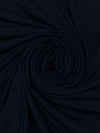 Dark Navy Polyester/Lycra ITY Knit 56W