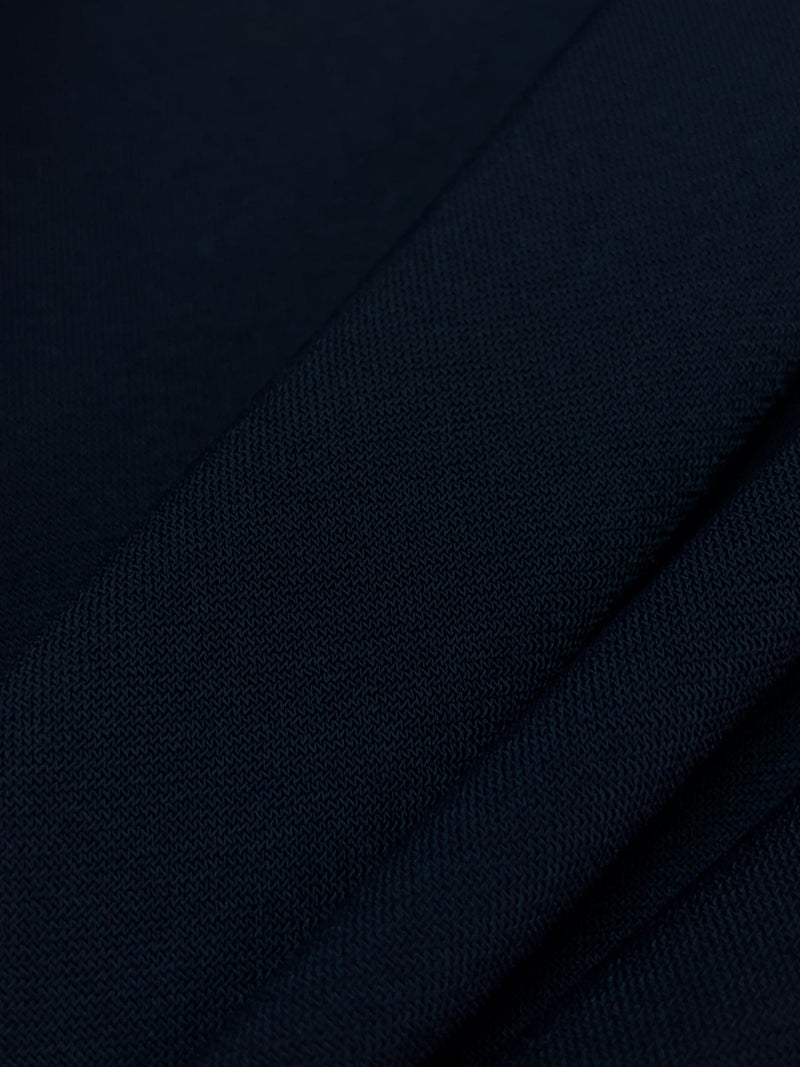 Dark Navy Polyester/Lycra ITY Knit 56W