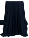 Dark Navy Polyester/Lycra ITY Knit 56W