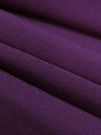 Grape Wine Polyester/Lycra ITY Knit 58W