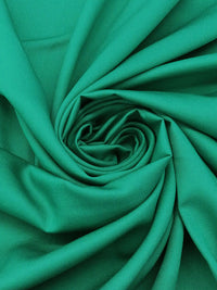 Cool Emerald 100% Rayon Gabardine Twill Suiting - Imported From Italy - 60W