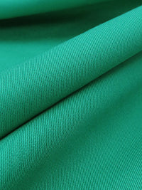 Cool Emerald 100% Rayon Gabardine Twill Suiting - Imported From Italy - 60W