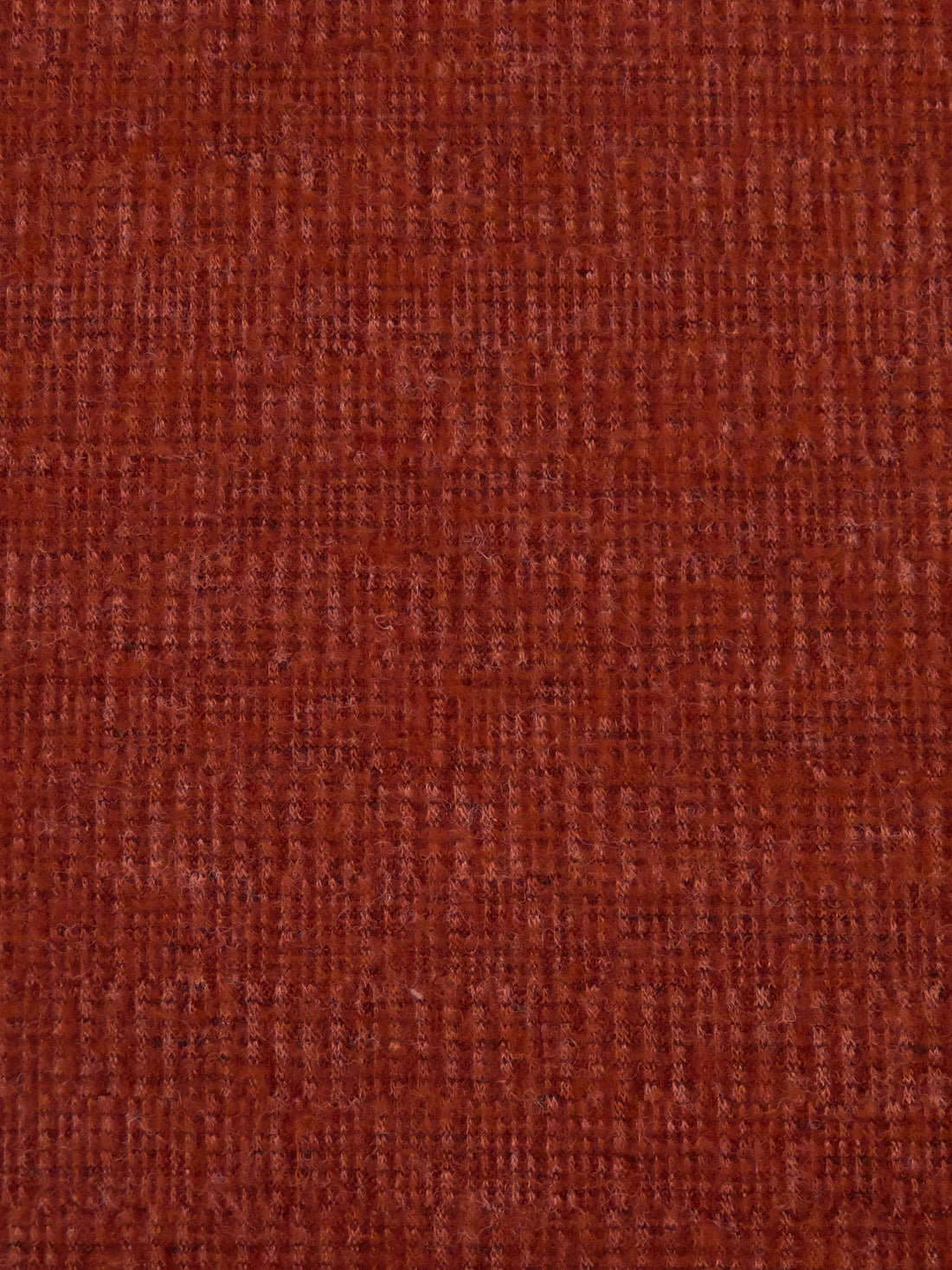 Kenyan Copper/Black/Light Burnt Red 100% Polyester Faint Heathered Horizontal Stripe Weave Brushed Sweater Knit 58W
