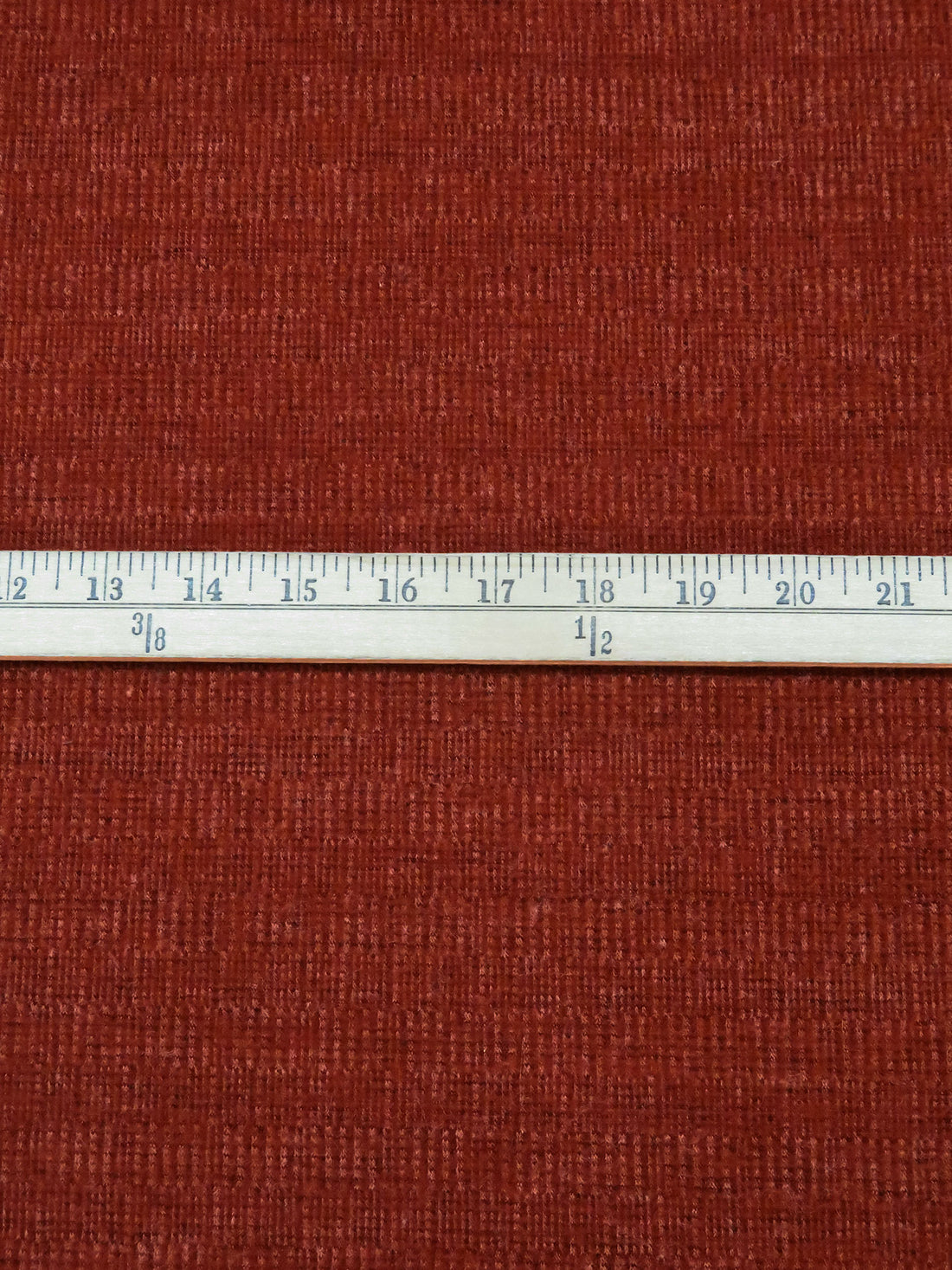 Kenyan Copper/Black/Light Burnt Red 100% Polyester Faint Heathered Horizontal Stripe Weave Brushed Sweater Knit 58W