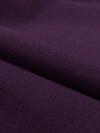 Plum Polyester/Rayon/Lycra Stretch Suiting - Famous Dress Designer - 56W