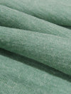 Heathered Succulent Green Polyester/Wool Jersey Knit 62W