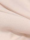 Pale Ballet Pink 100% Polyester Crepe 56W