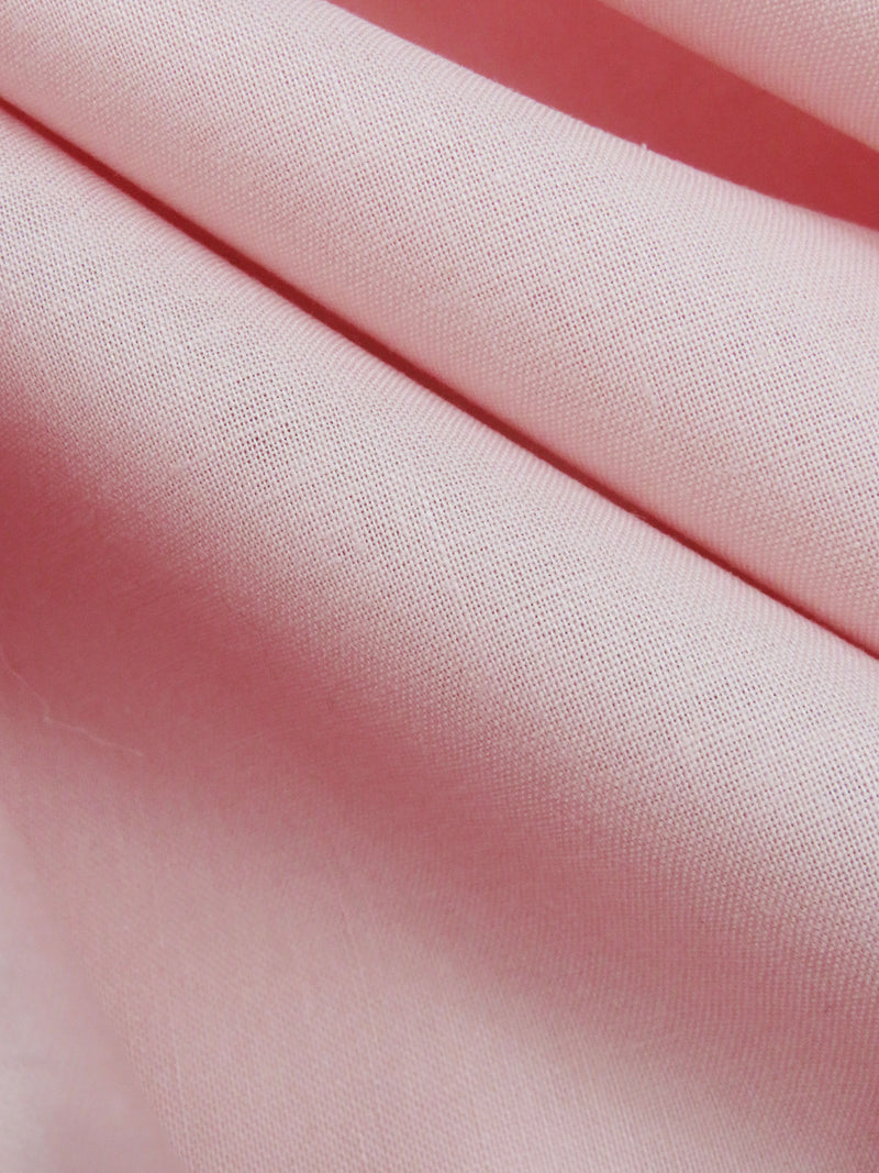 Ballet Pink 100% Cotton Shirting 44W