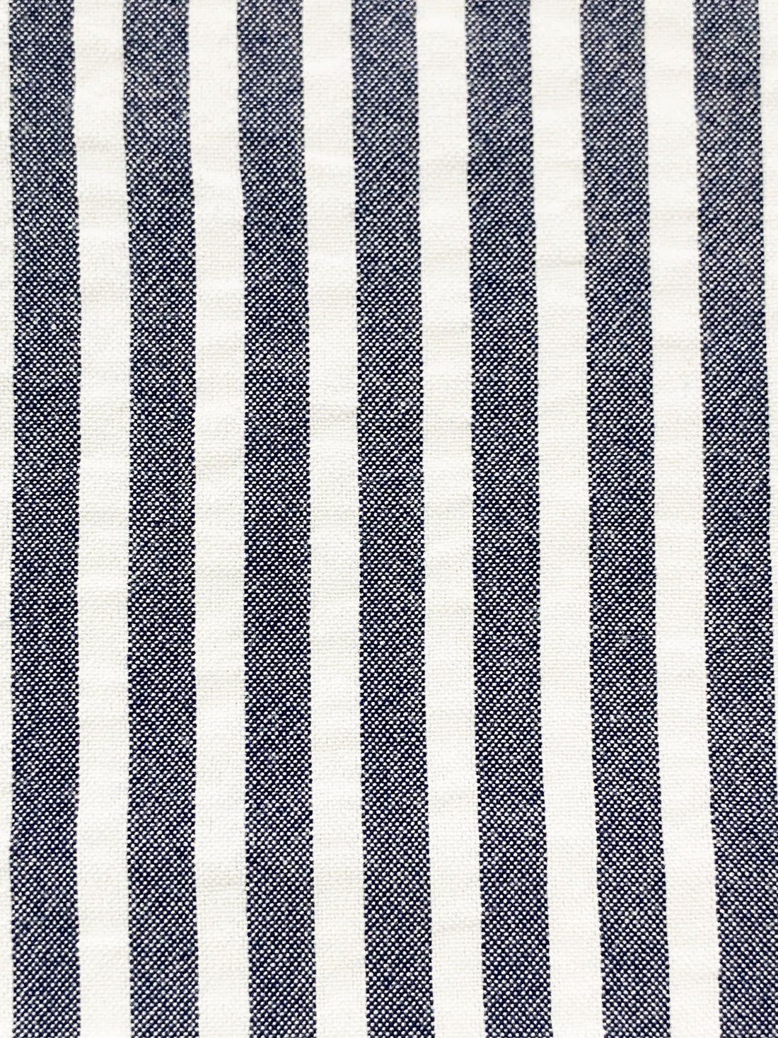 Navy/White 100% Rayon Vertical Stripe Seersucker Shirting - NY Designer - 56W
