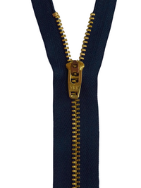 9" Jeans Metal Zipper