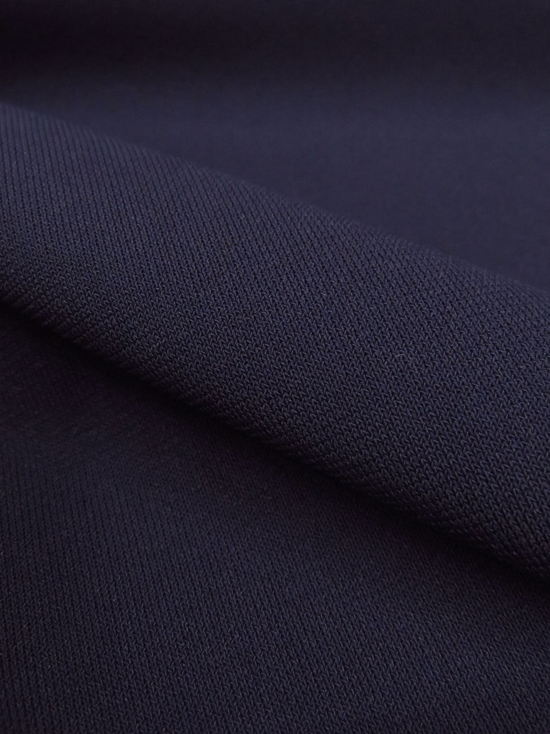 Dark Muted Blueberry Polyester/Lycra ITY Knit 58W