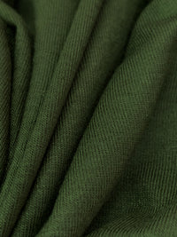 Dark Moss Green Rayon/Lycra Jersey Knit 58W