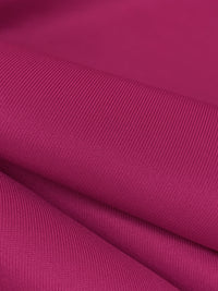 Dark Magenta Pink 100% Polyester Techno Knit 58W