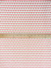 White/Fern Green/Light Coral/Multi 100% Cotton Floral Rows Print Lawn - NY Designer - 60W