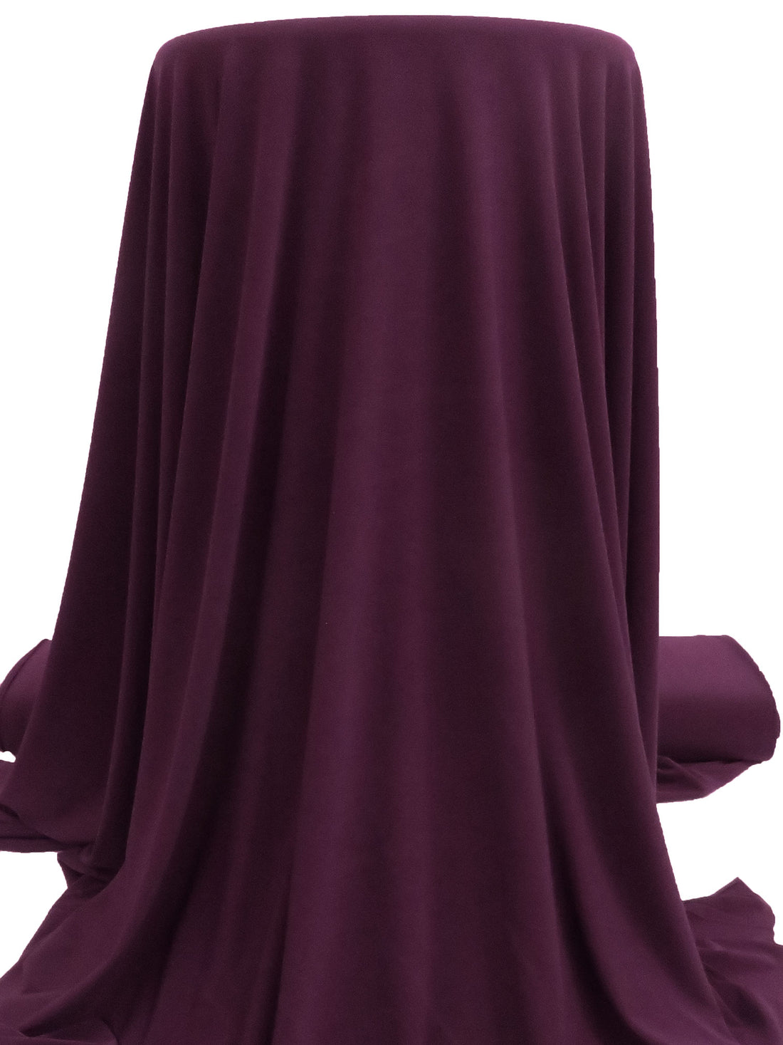 Muted Plum Polyester/Lycra ITY Knit 60W