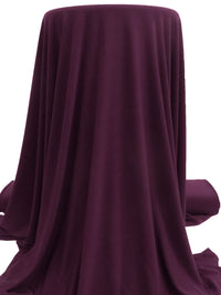 Muted Plum Polyester/Lycra ITY Knit 60W