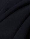 Dark Navy 100% Polyester Crepe de Chine 60W