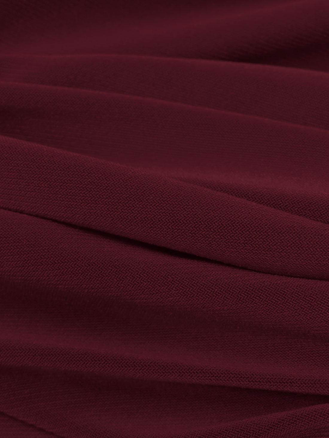 Dark Burgundy Polyester/Lycra ITY Knit 60W