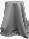 Concrete Gray 100% Polyester Satin - NY Designer - 64W