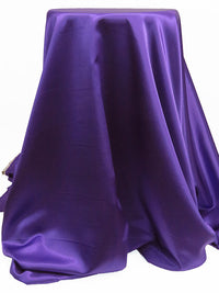 Concord Grape 100% Polyester Crepe Back Satin - NY Designer - 58W