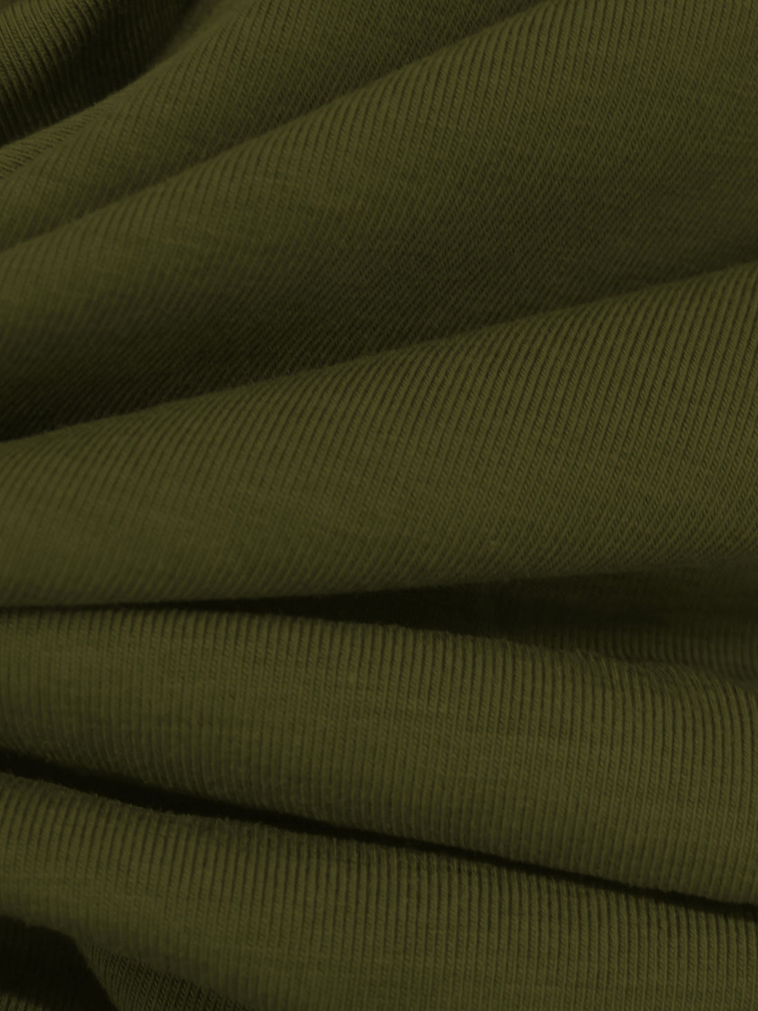 Army Green Rayon/Cotton/Lycra Jersey Knit 68W