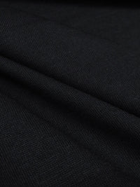 Black 100% Cotton Tissue Jersey Knit 52W