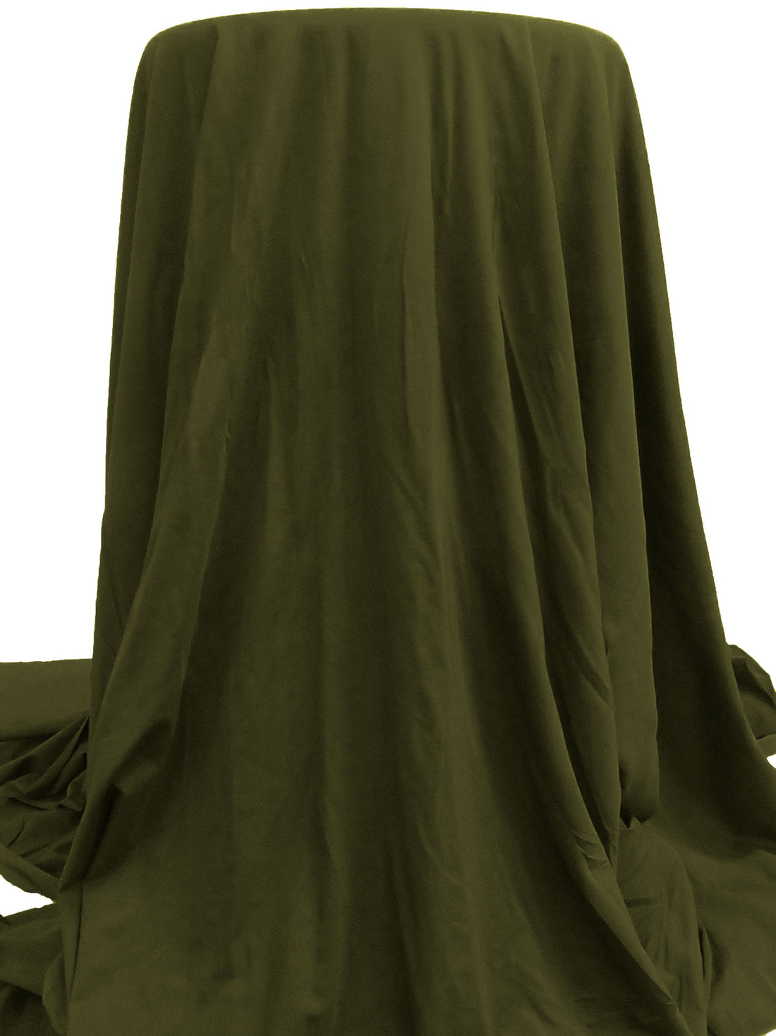 Army Green Rayon/Cotton/Lycra Jersey Knit 68W