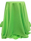 Frolic Green 100% Polyester Charmeuse - NY Designer - 60W