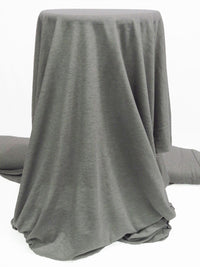 Pewter Gray 100% Rayon Slubbed Tissue Jersey Knit 34W