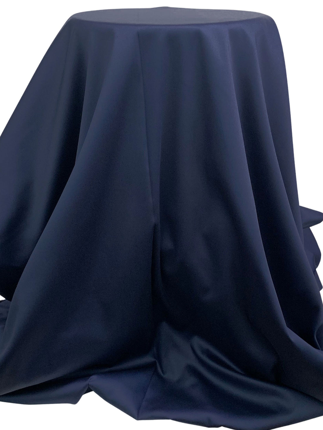Dark Imperial Blue Cotton/Lycra Stretch Sateen Bottom Weight Woven 57W