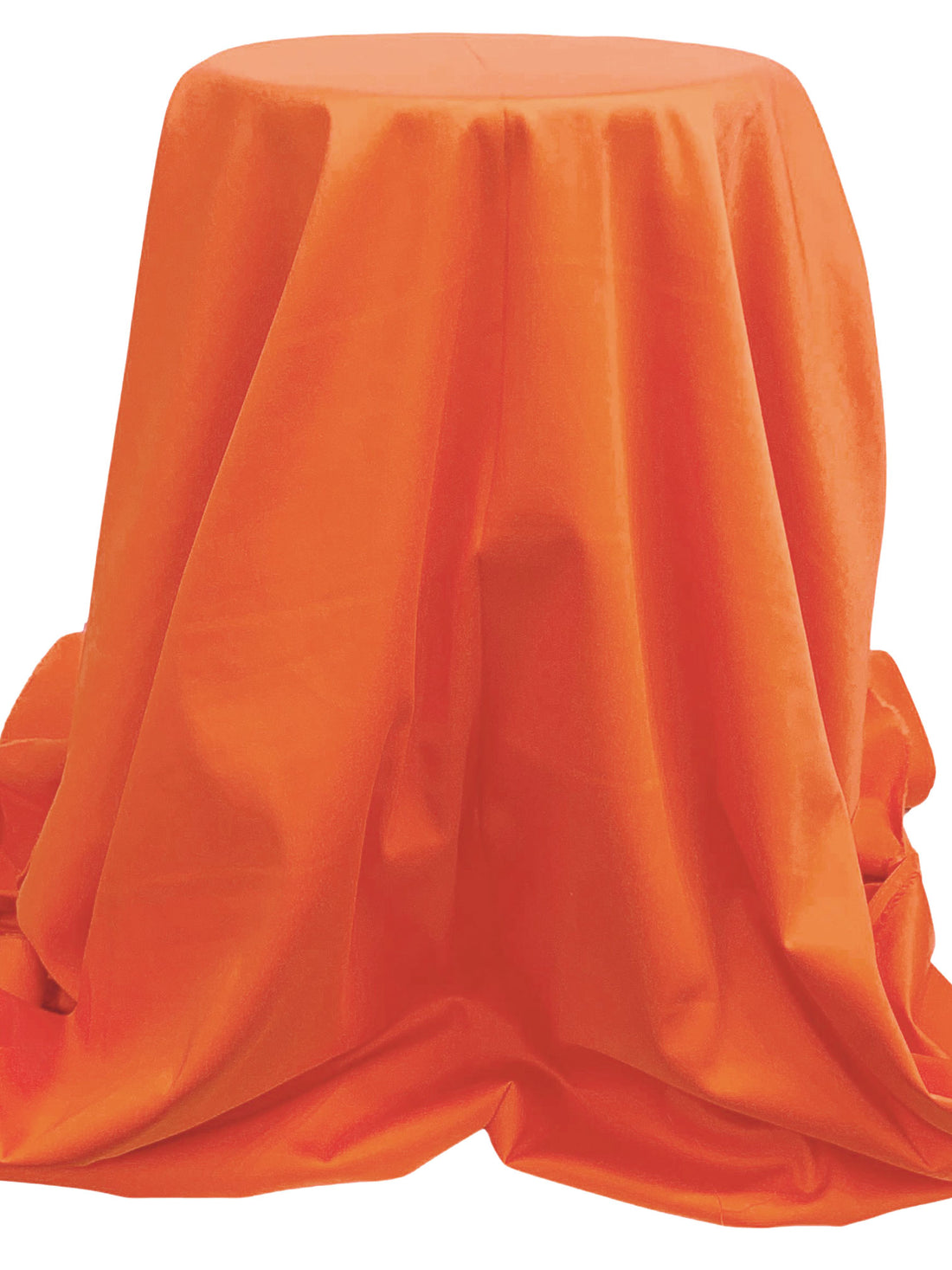 Vivid Tangelo Cotton/Lycra Stretch Sateen Bottom Weight Woven 57W