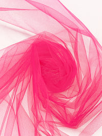 Strawberry Pink 100% Nylon Tulle 53W