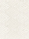 Alabaster 100% Polyester Floral Corded Lace 55W