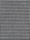 Black/White Cotton/Polyester Mini Houndstooth Weave Suiting 60W