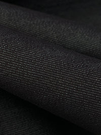 Muted Rugged Navy Cotton/Polyester/Lycra Stretch Denim 62W