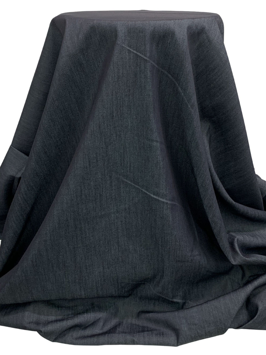 Muted Dark Wash Cotton/Polyester/Lycra Stretch Denim 62W