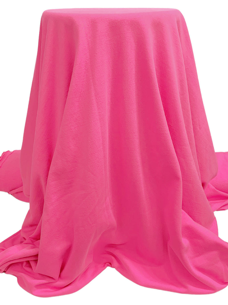 French Pink Cotton/Polyester Sweatshirt Fleece 69W