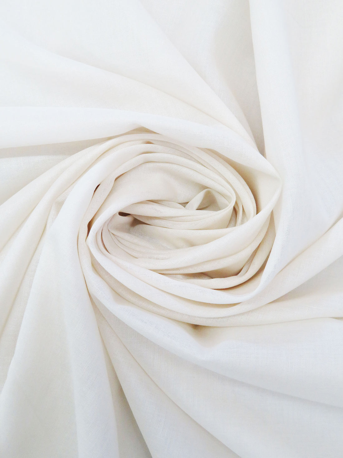 Off-White 100% Cotton Voile - NY Designer - 50W