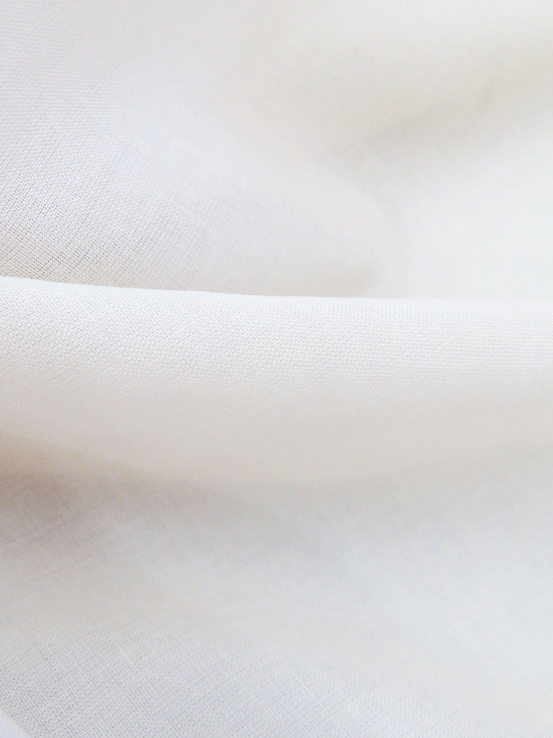 Off-White 100% Cotton Voile - NY Designer - 50W